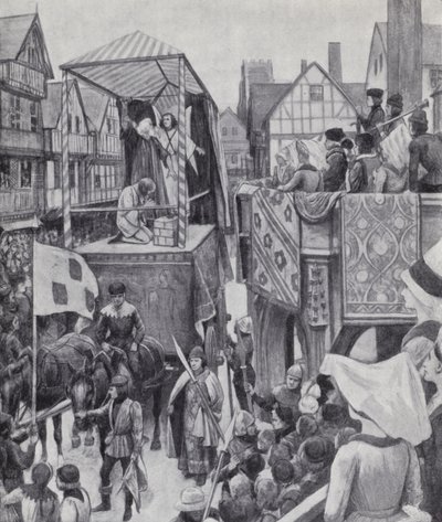 Théâtre itinérant au Moyen Âge - English Photographer