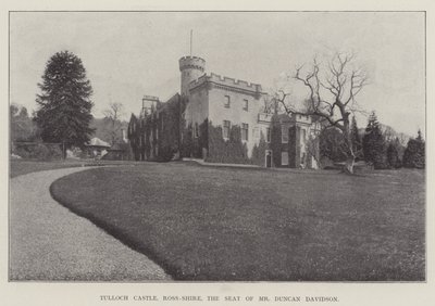 Château de Tulloch, Ross-Shire, la résidence de M. Duncan Davidson - English Photographer