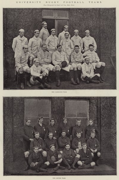 Équipes de rugby universitaires - English Photographer