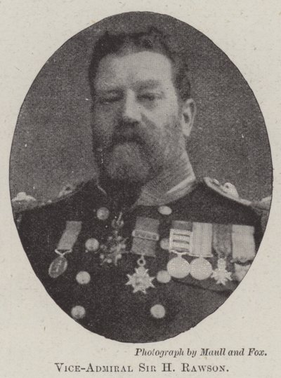 Vice-amiral Sir H Rawson - English Photographer