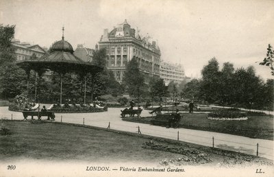 Jardins du Victoria Embankment, Londres - English Photographer