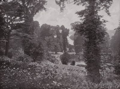 Vue depuis les jardins en terrasse, Richmond, regardant en amont - English Photographer