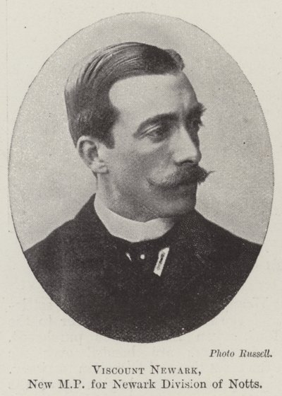Vicomte Newark, nouveau député pour la division de Newark de Notts - English Photographer
