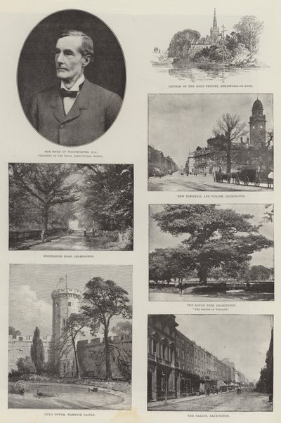 Visite du prince de Galles au Warwickshire - English Photographer