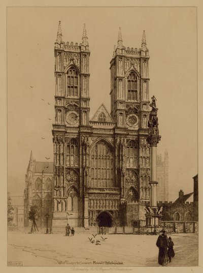 Tour ouest et monument de Crimée à l