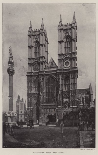 Abbaye de Westminster, façade ouest - English Photographer