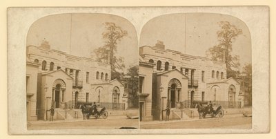 Cour ou cour de Whitehall, maison Vanbrugh, démolie en 1898 - English Photographer