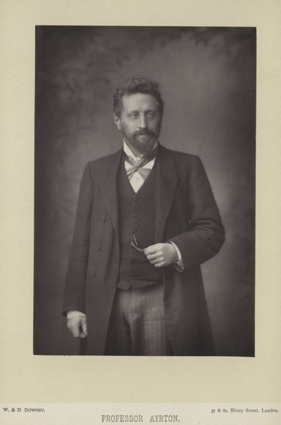 William Edward Ayrton - English Photographer