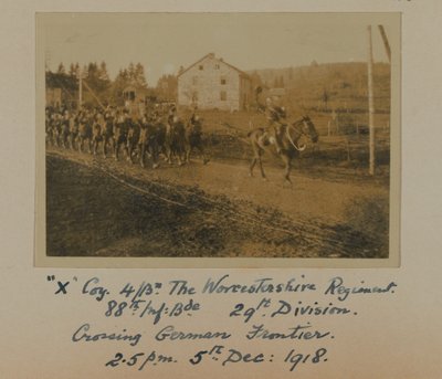 Compagnie X 4e Bataillon, Worcestershire Regiment, 88e Brigade d