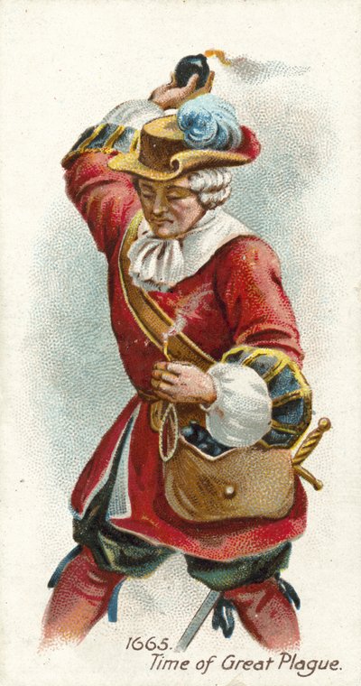 1665, époque de la grande peste - English School