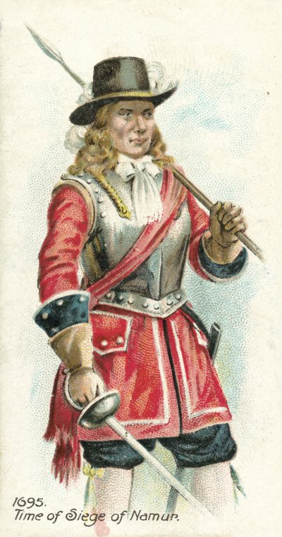 1695, époque du siège de Namur - English School