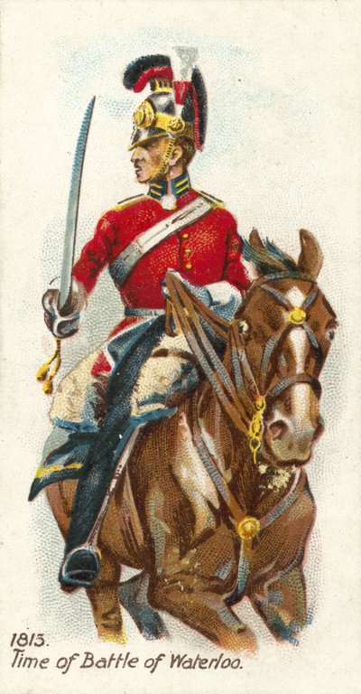 1813, époque de la bataille de Waterloo - English School