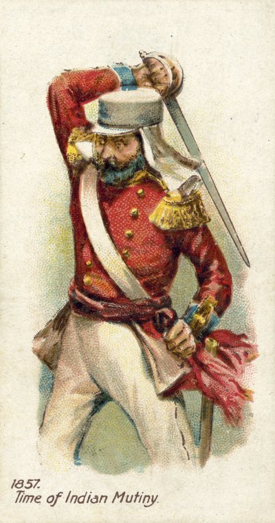 1857, époque de la révolte des Cipayes - English School
