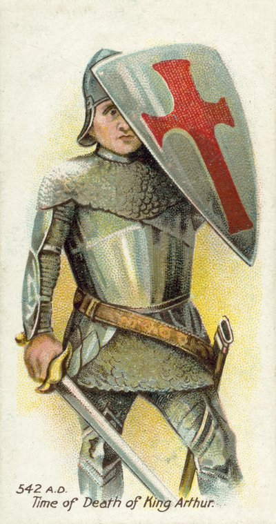 542 apr. J.-C., Époque de la mort du roi Arthur - English School