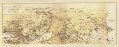 Vue aérienne du canal de Suez - English School