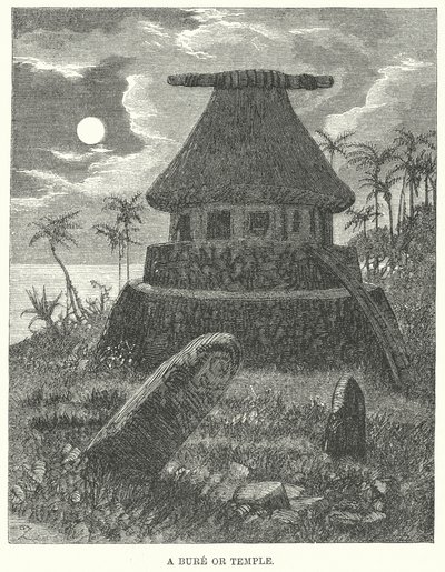 Bure ou Temple (gravure) - English School