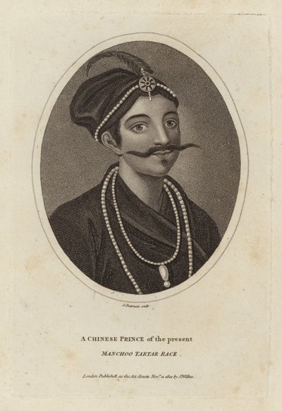 Un prince chinois actuel, race tartare Manchoo - English School