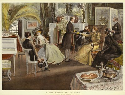 Un thé à cinq heures à Paris - English School
