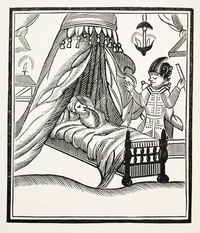 Un compte rendu complet, vrai et particulier, illustration de Chap-books du XVIIIe siècle par John Ashton, pub. 1882 - English School
