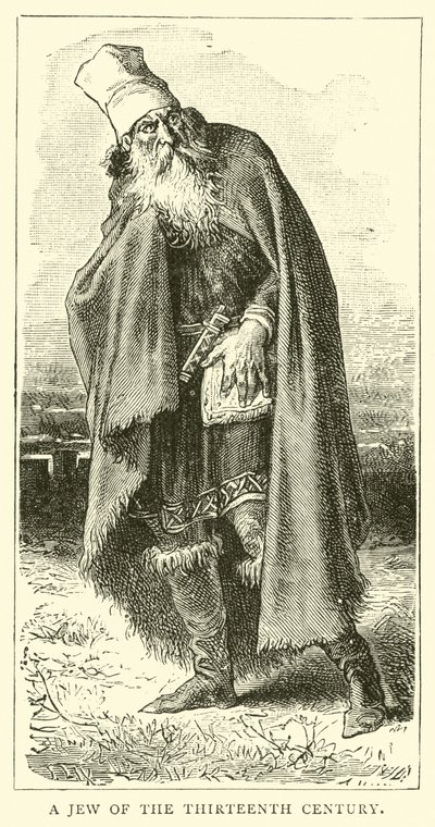 Un Juif du XIIIe siècle - English School