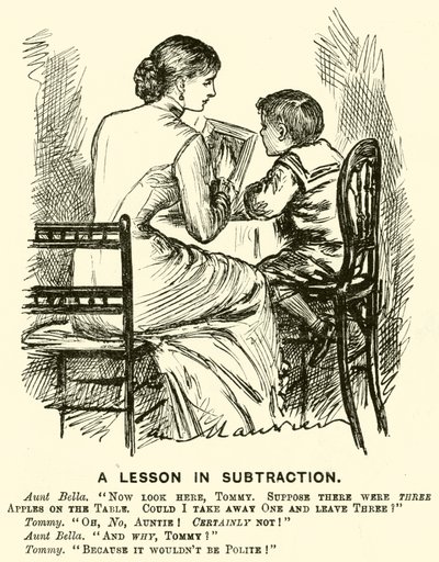 Une leçon de soustraction - English School
