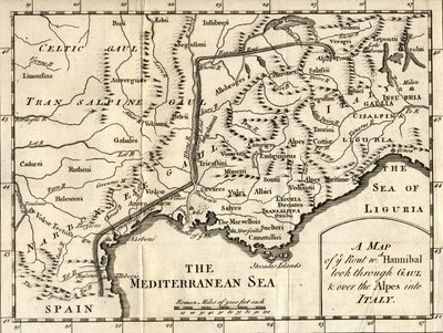 Carte de la route d