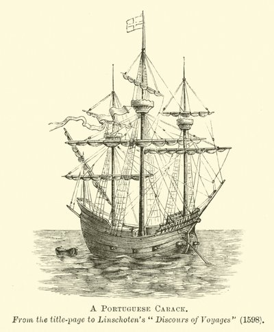 Une caraque portugaise - English School