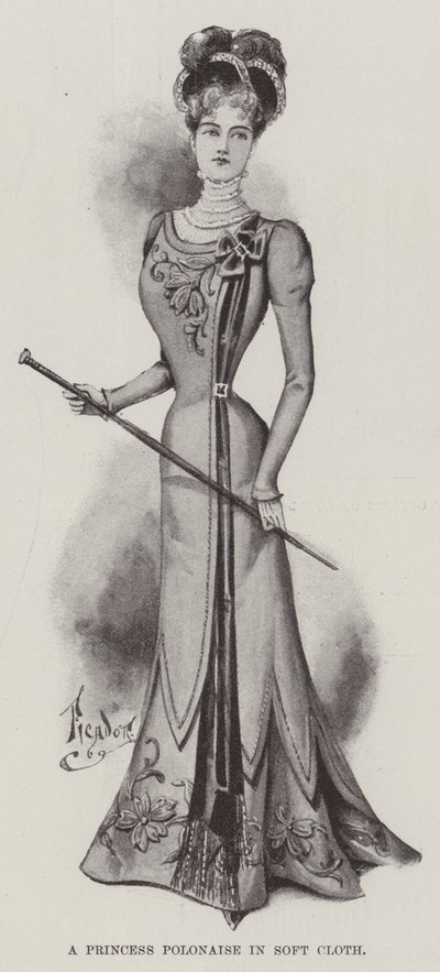 Une princesse polonaise en tissu doux - English School