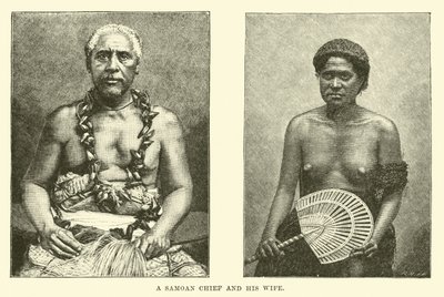 Un chef samoan et sa femme - English School