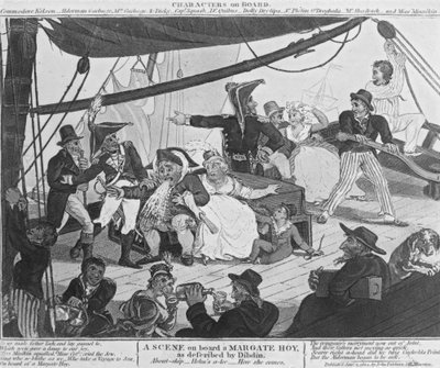 Scène à bord d