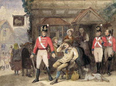 Un shilling pour le roi, 1812 - English School