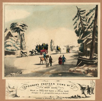 Scène de neige - English School