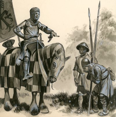 Un chevalier à l