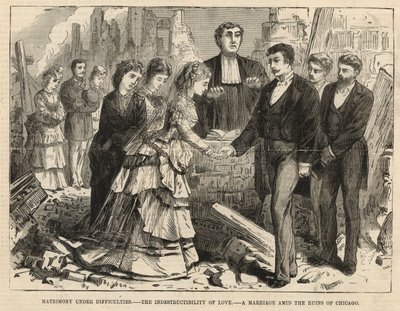 Un mariage au milieu des ruines de Chicago - English School