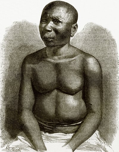 Un natif des îles Andaman - English School