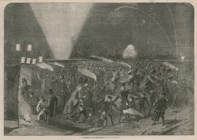 Une nuit sur la Serpentine, Hyde Park, Londres - English School