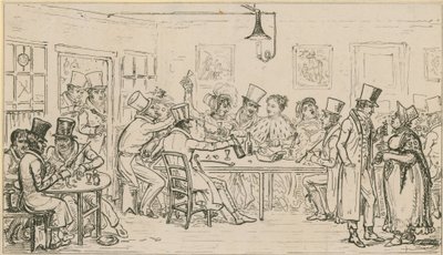 Une taverne - English School