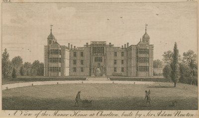 Vue de la Maison de Maître à Charlton, construite par Sir Adam Newton - English School