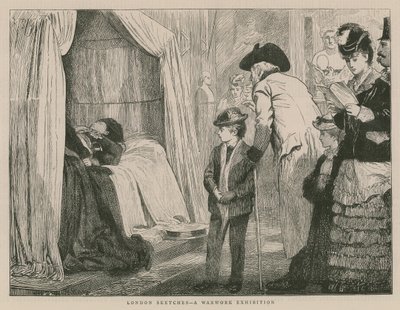 Une exposition de figures de cire - English School