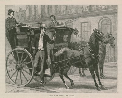 Un homme bien habillé descendant d
