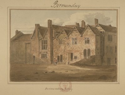 Abbaye de Saint-Sauveur, Bermondsey, 1809 - English School