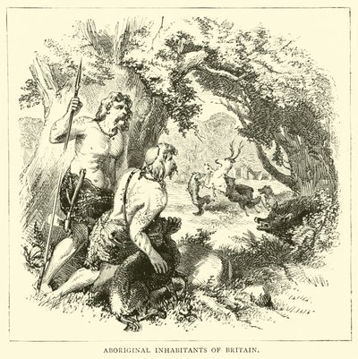 Habitants aborigènes de la Bretagne - English School