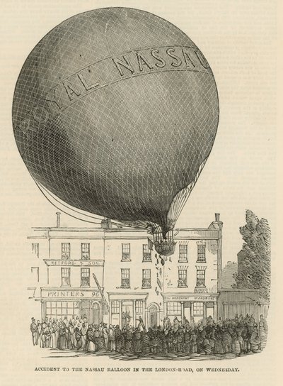 Accident au ballon Nassau - English School
