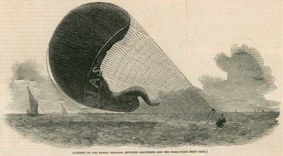 Accident avec le ballon Nassau entre Gravesend et le Nore - English School