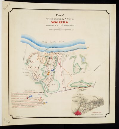 Plan du terrain couvert par l