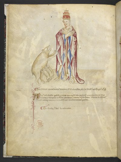 Joachimi Abbatis de Curatio, et Anselmi, Episcopi Marsicani, Vaticinia xxx de Pontificibus Romanis; scil., a Nicolao III. ad Innocentium VIII - English School