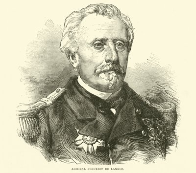 Amiral Fleuriot de Langle, novembre 1870 - English School
