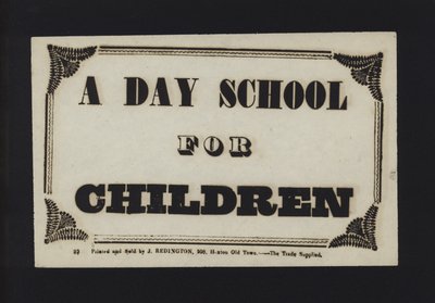 Annonce : Une école de jour pour enfants - English School