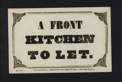 Annonce : Une cuisine avant à louer - English School