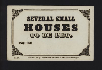 Annonce : Plusieurs petites maisons à louer (type) - English School